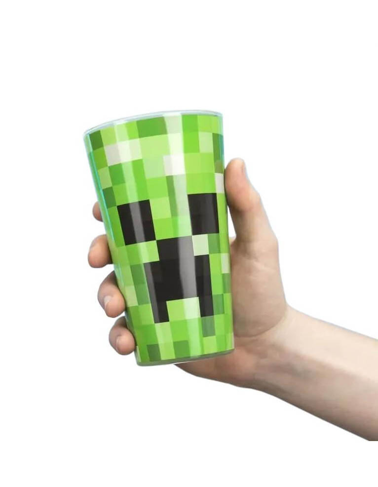 gadżet szklanka minecraft creeper