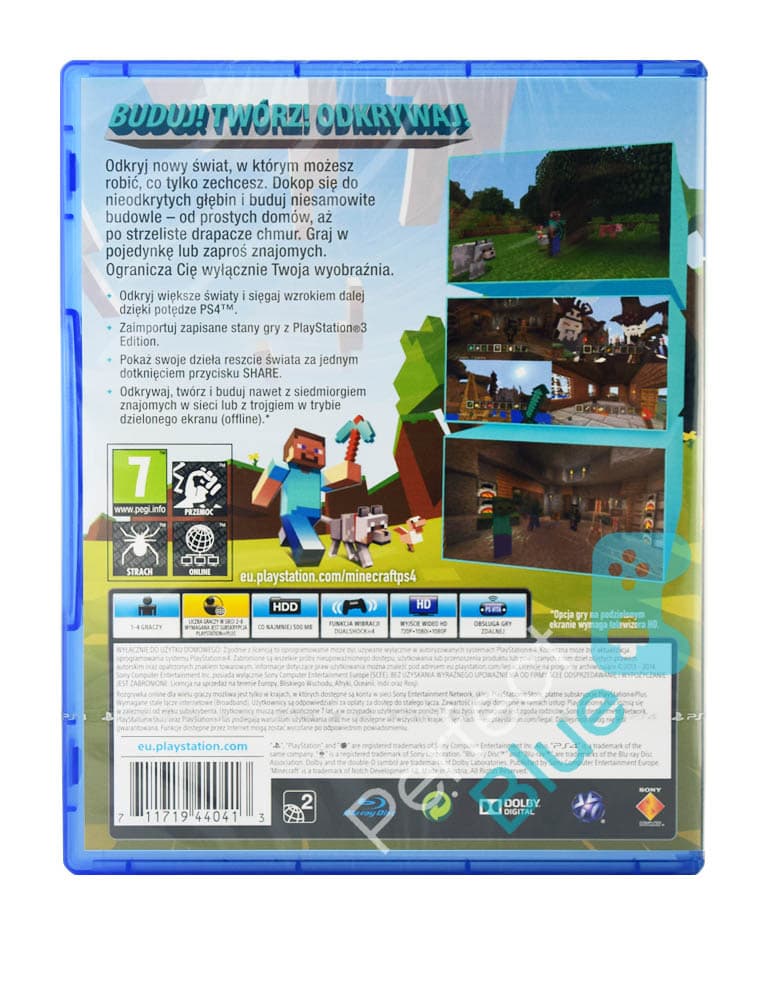 gra ps4 / ps5/ minecraft