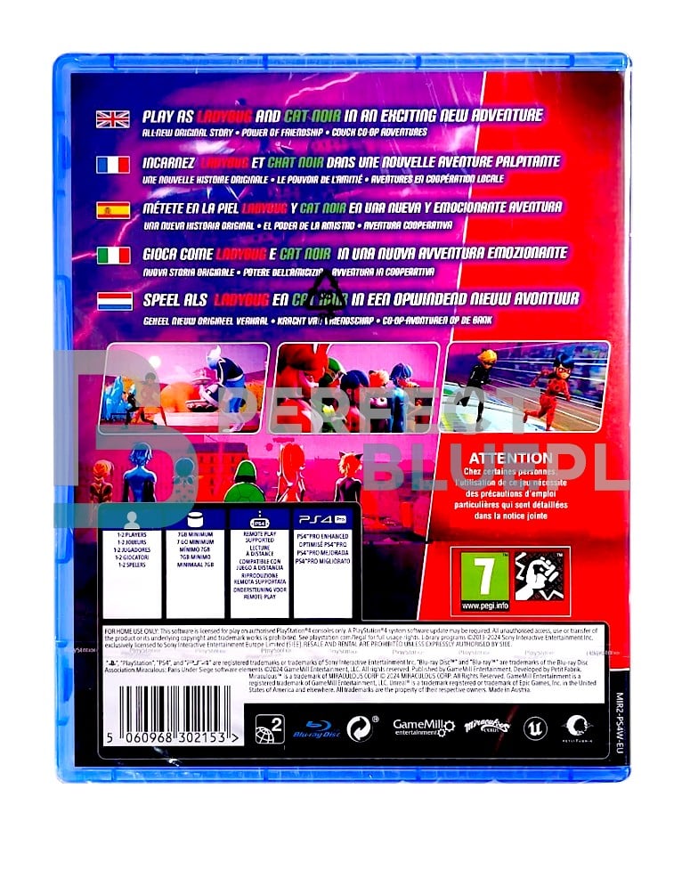 gra ps4 / ps5 / miraculous paris under siege