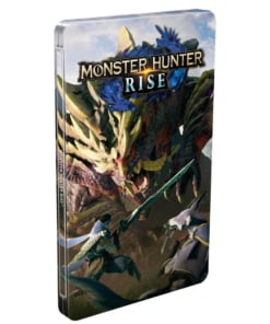gra nintendo switch monster hunter rise + steelbook + dodatki!