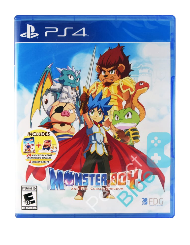 gra ps4 monster boy and the cursed kingdom