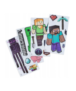 gadżet minecraft naklejki dekoracyjne na Ścianę