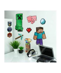 gadżet minecraft naklejki dekoracyjne na Ścianę
