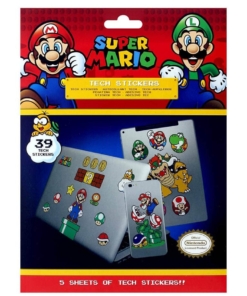 gadżet super mario zestaw naklejek