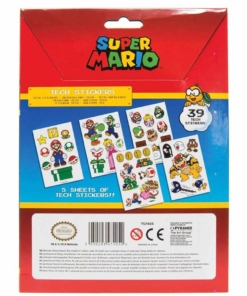 gadżet super mario zestaw naklejek