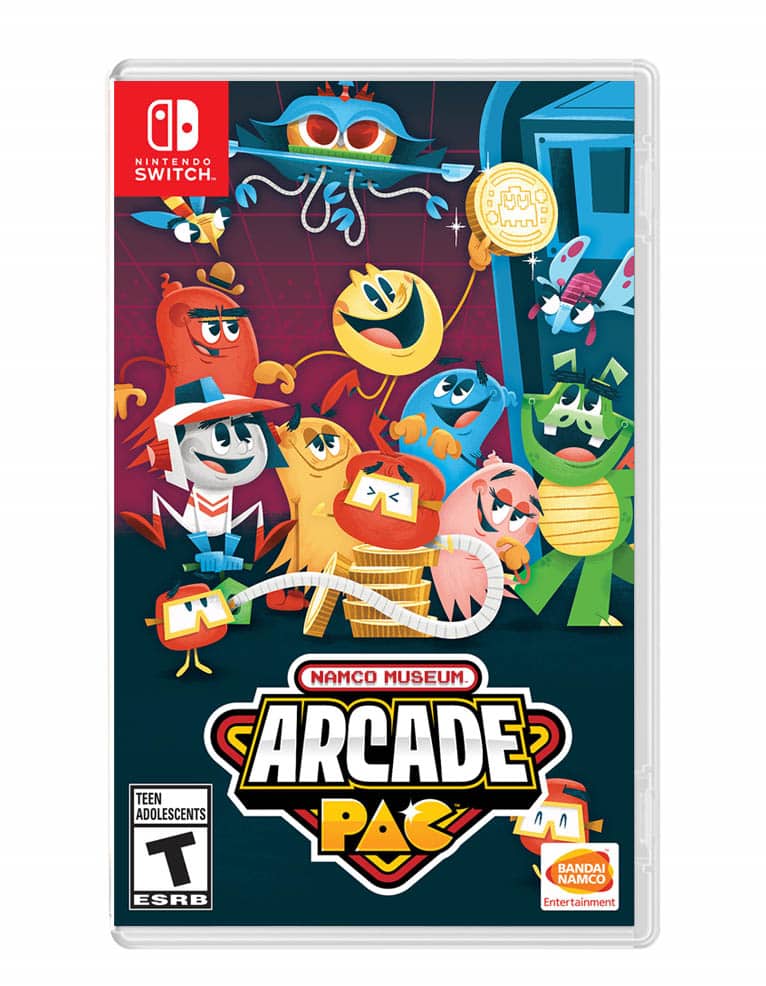 gra nintendo switch namco museum arcade pac