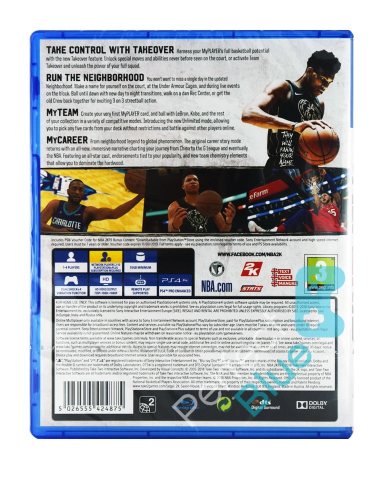 gra ps4 nba 2k19
