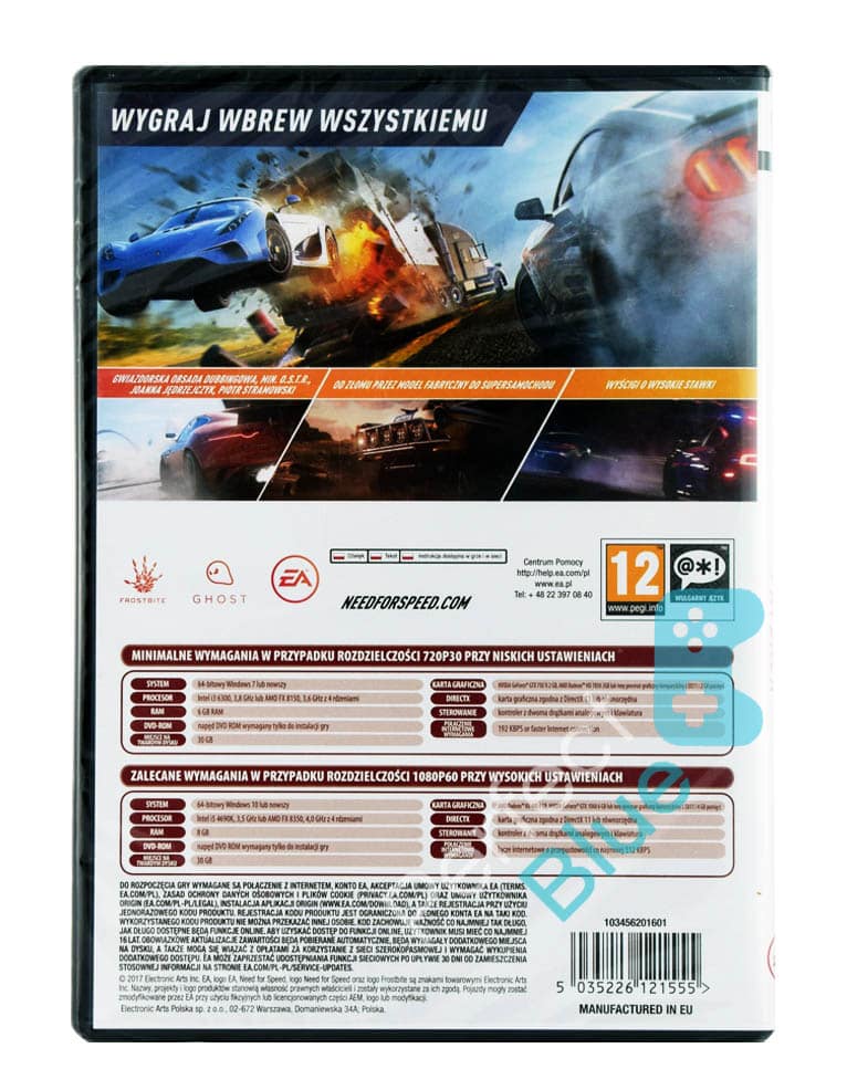 gra pc need for speed payback.