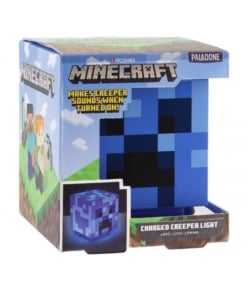 gadżet lampka wydająca dźwięk / naładowany creeper / minecraft