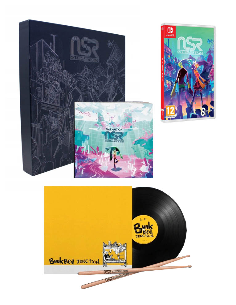 gra nintendo switch no straight roads / collector's edition