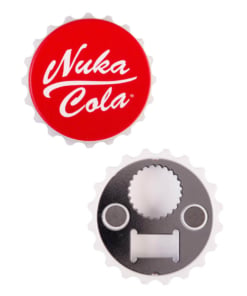 gadżet metalowy magnes na lodówkę / otwieracz do butelek / fallout nuka cola
