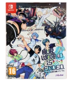 gra nintendo switch our world is ended + brelok + artbook.