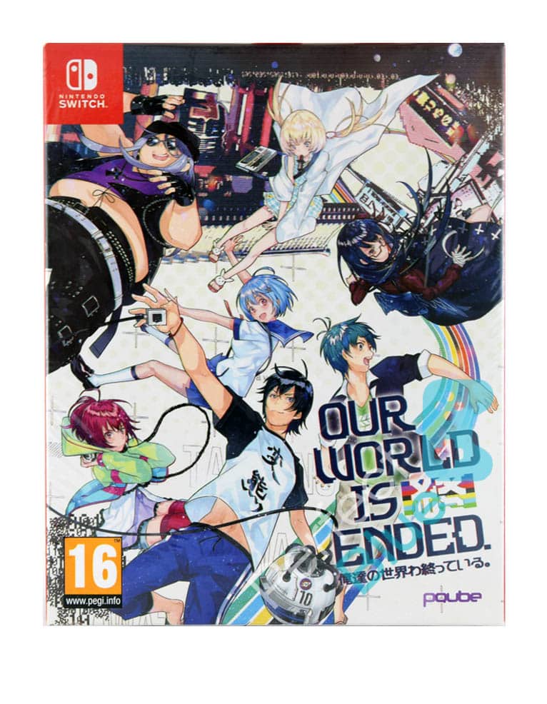 gra nintendo switch our world is ended + brelok + artbook.