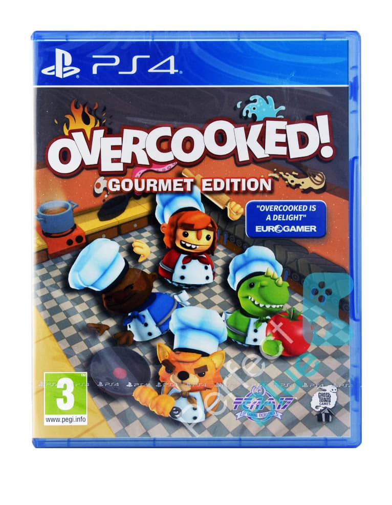 gra ps4 overcooked gourmet edition.