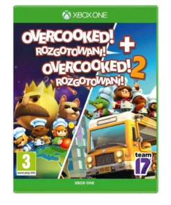 gra xbox one / xbox series x / overcooked! + overcooked 2 / dwie gry