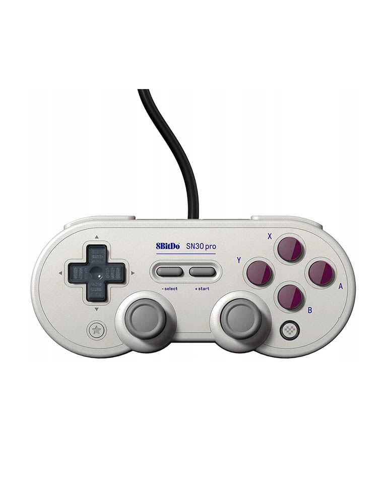 8bitdo sn30 pro usb controller / g classic edition / przewodowy / switch, pc