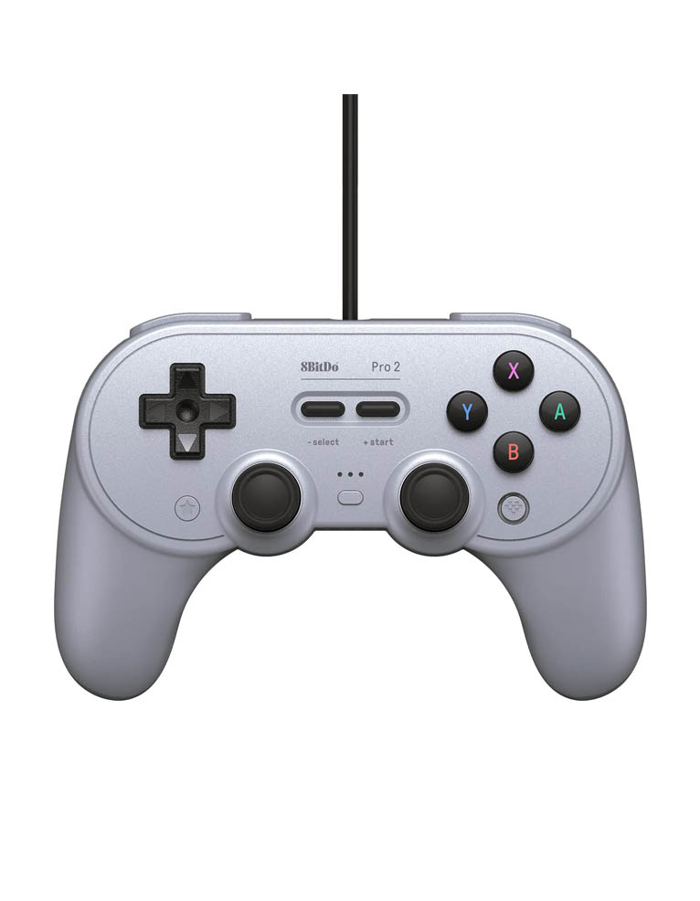 8bitdo pro2 gray edition / przewodowy / gamepad do switch, pc / pro 2