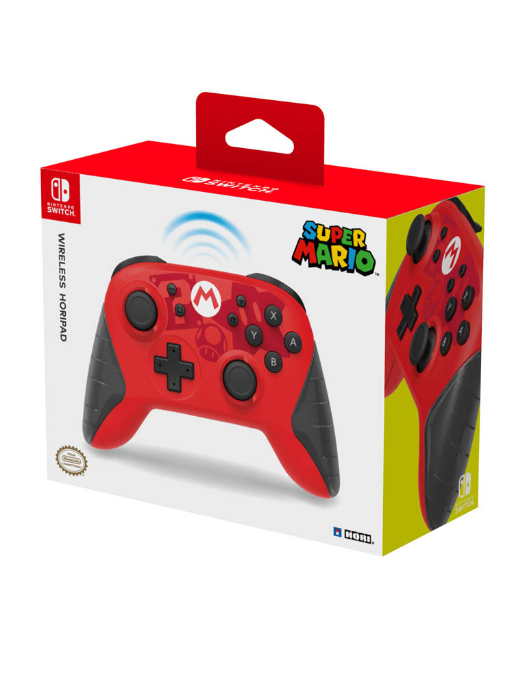 pad kontroler bezprzewodowy hori nintendo switch (super mario)