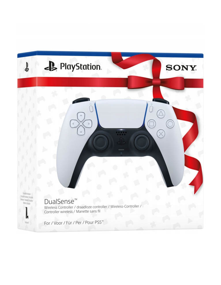 pad kontroler sony ps5 dualsense / biały (prezentowe opakowanie)