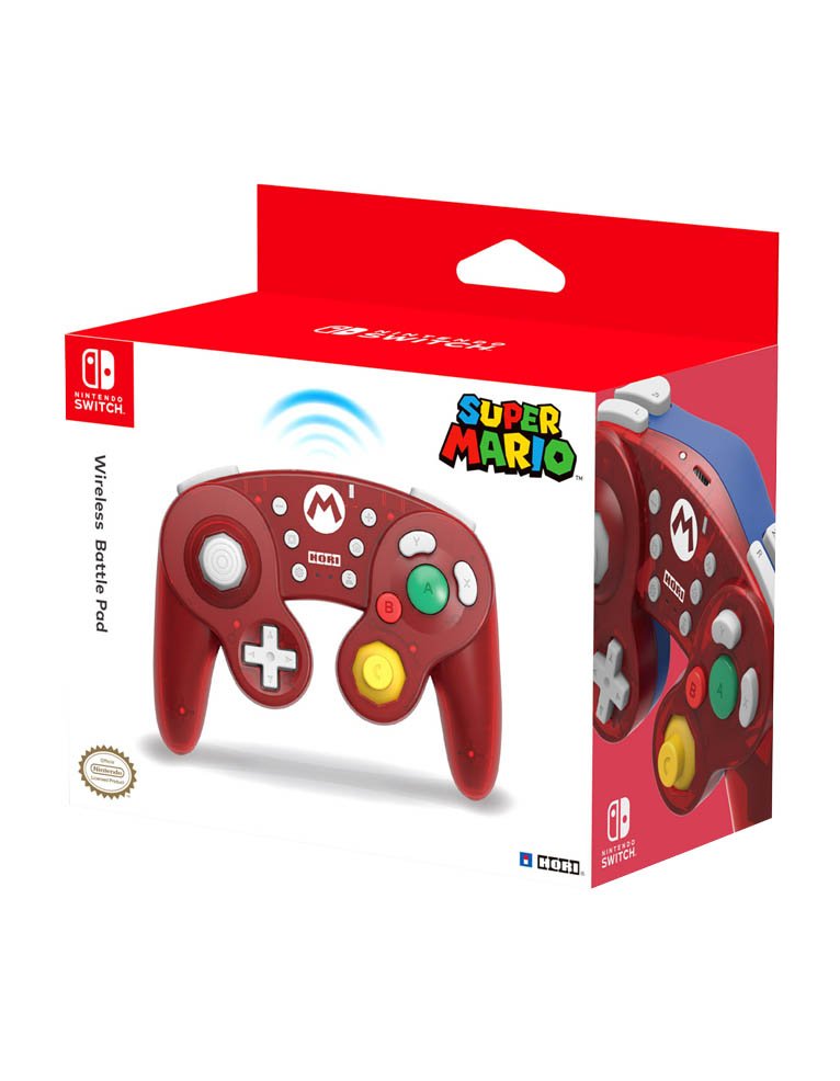 hori pad kontroler bezprzewodowy / wireless battle pad / super mario / nintendo switch