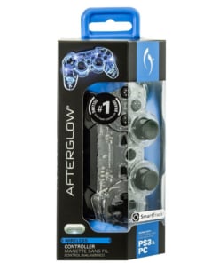 pdp pad kontroler bezprzewodowy ps3 / pc afterglow niebieski.