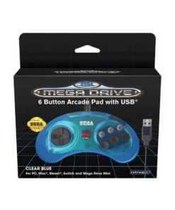 pad przewodowy sega mega drive / do gier retro / switch, pc, mega drive mini