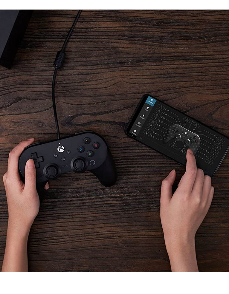 8bitdo pad pro2 / przewodowy / xbox one, xbox series x / s, pc