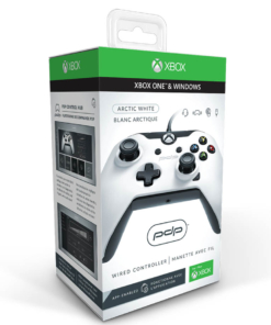 pdp pad kontroler przewodowy xbox one biały.