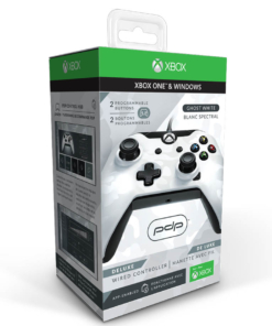 pdp pad kontroler przewodowy deluxe – xbox one / pc – biały moro.