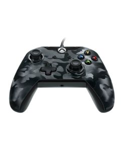 pdp pad kontroler przewodowy deluxe – xbox one / pc – czarny moro.