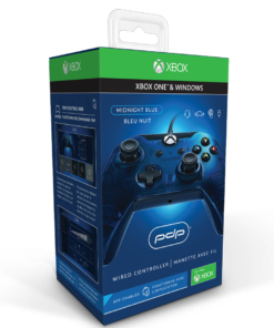 pdp pad kontroler przewodowy xbox one / pc niebieski.