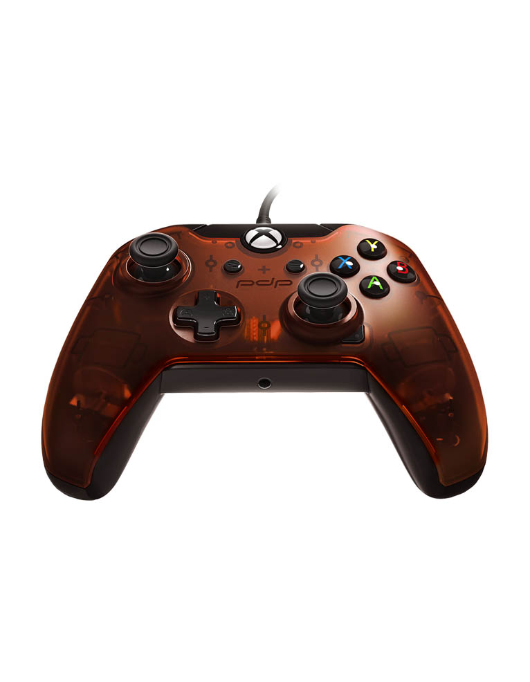 pdp pad kontroler przewodowy xbox one / pc pomarańczowy.