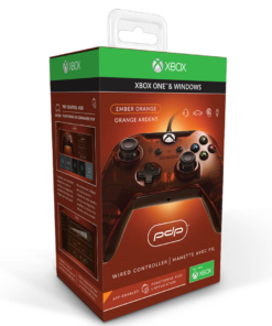 pdp pad kontroler przewodowy xbox one / pc pomarańczowy.
