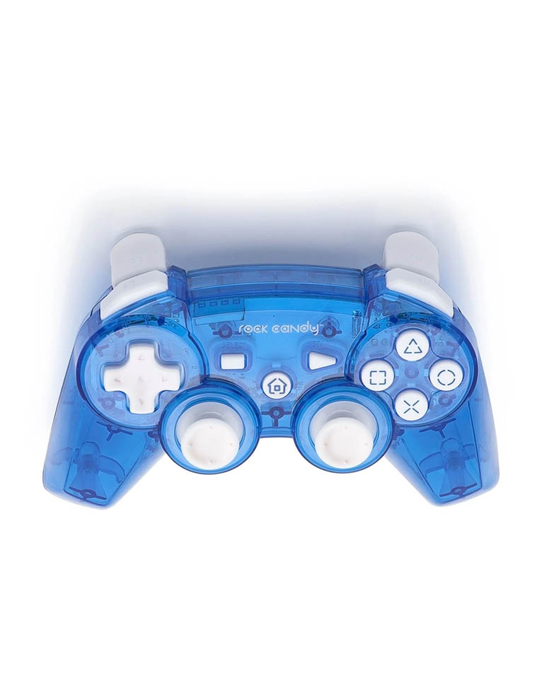 pdp pad kontroler ps3 bezprzewodowy blueberry boom rock candy.