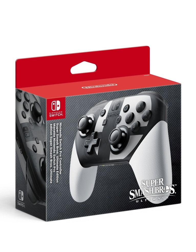 pro controller nintendo switch super smash bros. ultimate edition.