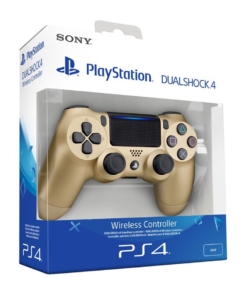 pad kontroler sony ps4 dualshock 4 v2 złoty gold