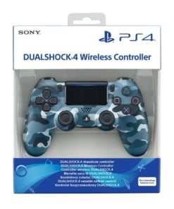 pad kontroler sony ps4 dualshock 4 v2 blue camouflage / niebieski moro.