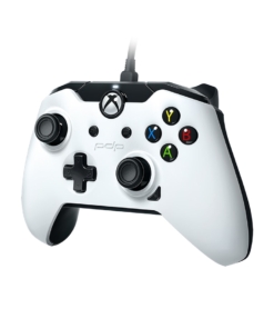 pdp pad kontroler przewodowy xbox one biały.