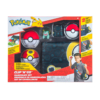 pokemon clip n go / pas trenera + torba na pokeballe + figurka bulbasaur+ x2 pokeball