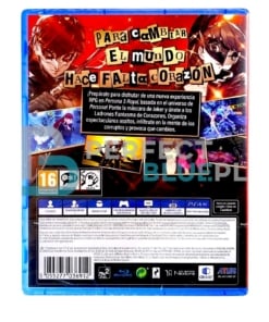 gra ps4 / ps5 / persona 5 royal / es