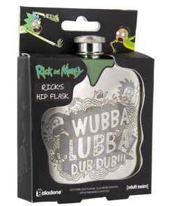 gadżet piersiówka ricka rick and morty