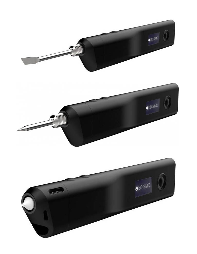 gadżet 3d simo multipro / pióro 3d (3 końcówki)