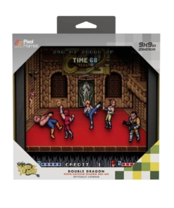 gadżet ramka 3d pixel frames double dragon