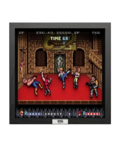 gadżet ramka 3d pixel frames double dragon