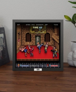 gadżet ramka 3d pixel frames double dragon