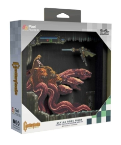 gadżet ramka 3d pixel frames castlevania scylla boss fight