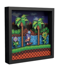 gadżet ramka 3d pixel frames sonic the hedgehog