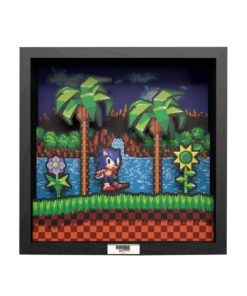 gadżet ramka 3d pixel frames sonic the hedgehog