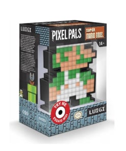 gadżet lampka / figurka pixel pals luigi 010