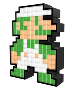 gadżet lampka / figurka pixel pals luigi 010